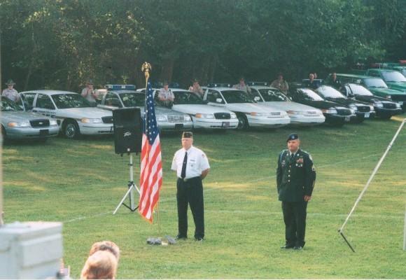 Posted by Gordon Spears on 9/25/2002, 39KB
Guest at ceremony in Blairsville